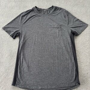 lululemon athletica Charcoal Short Sleeve Tee